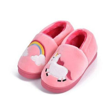 Chaussons Licorne Kawaii