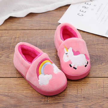 Chaussons Licorne Kawaii