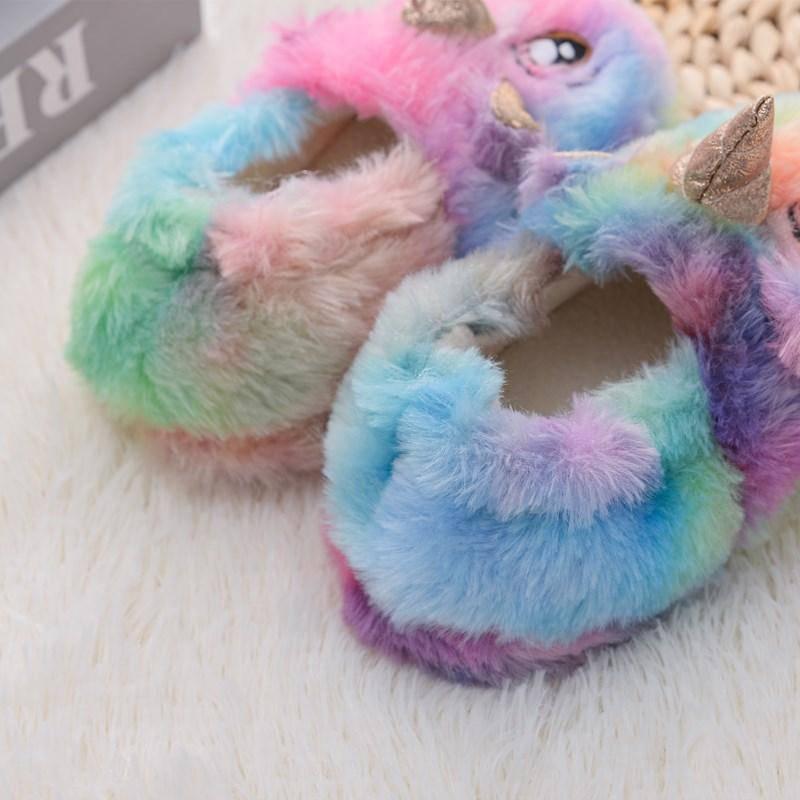 Chaussons Tête de Licorne - Une Licorne