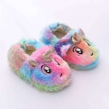 Chaussons Tête de Licorne