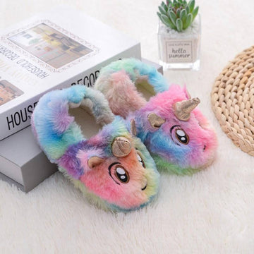 Chaussons Tête de Licorne