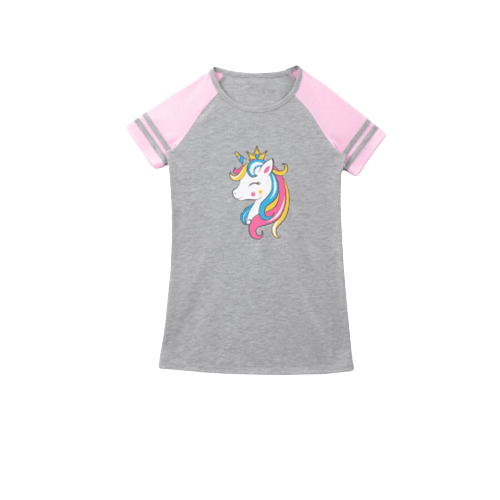 Nuisette coton licorne fille