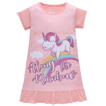 Chemise de nuit licorne fille