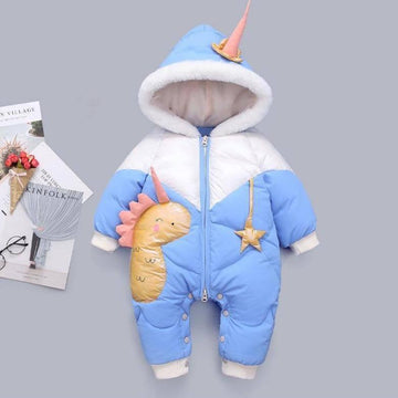 Combinaison Licorne Chaude pour Bébé