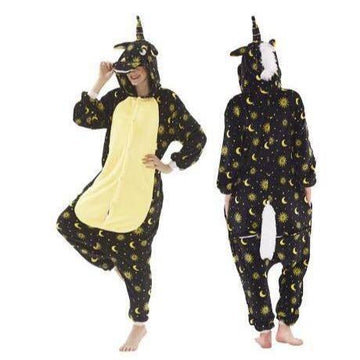 Combinaison licorne femme noire
