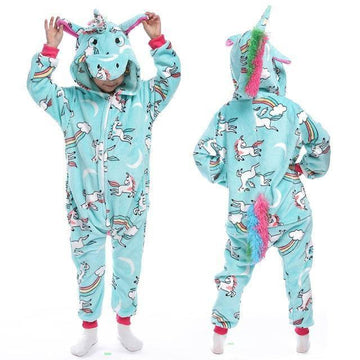 Combinaison licorne verte