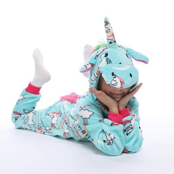 Combinaison licorne verte