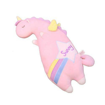 Coussin Licorne Arc-en-ciel