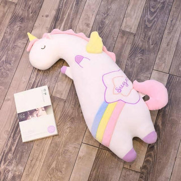 Coussin Licorne Arc-en-ciel