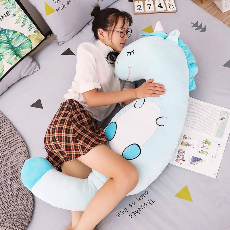 Coussin Licorne Bleu - Une Licorne