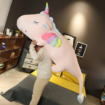 Coussin Licorne Kawaii