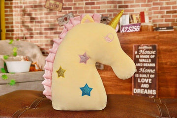 Coussin Tête de Licorne