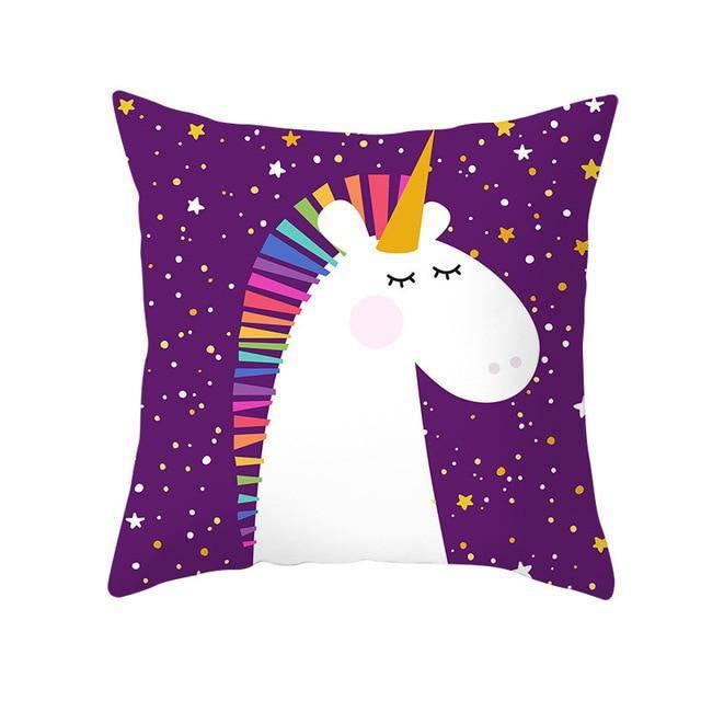 Coussin Tête Licorne - Une Licorne