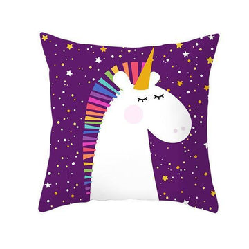 Coussin Tête Licorne