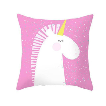 Coussin Tête Licorne