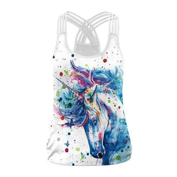 Débardeur Licorne Femme