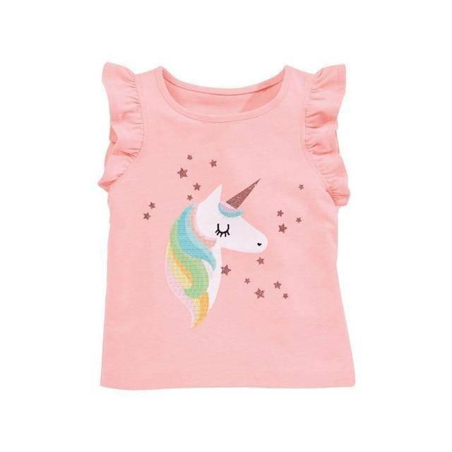 Débardeur Licorne Fille - Une Licorne