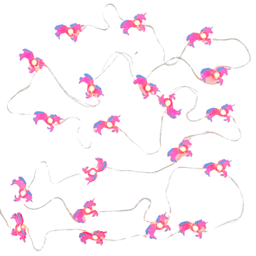 Décoration licorne guirlande lumineuse