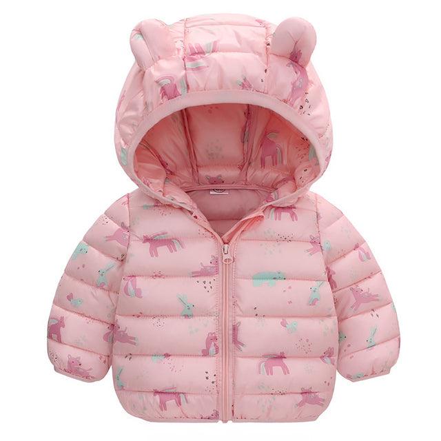 Doudoune licorne fille - Licorne