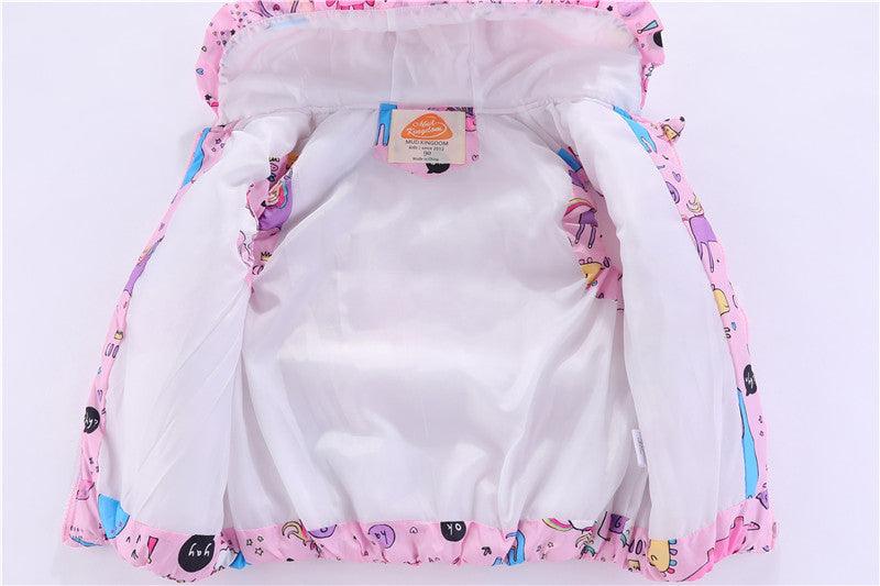 Doudoune licorne sans manches - Licorne
