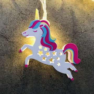 Lampe lumineuse licorne