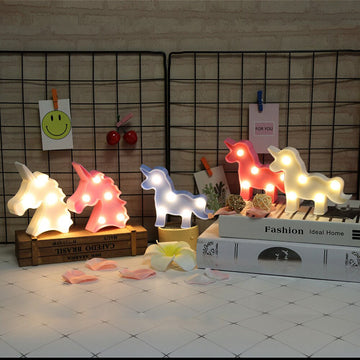 Lampe à poser licorne