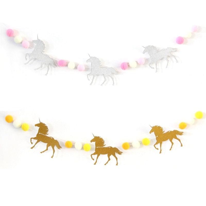 Ensemble de guirlandes de fête licornes - Licorne