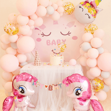 Guirlande ballons licornes Saint Valentin