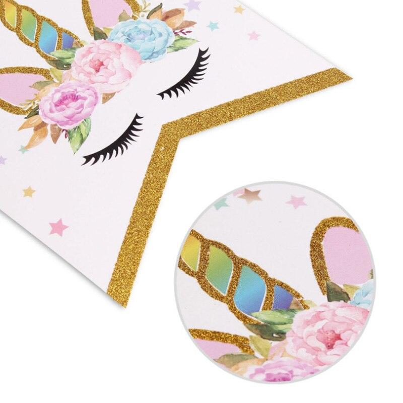 Guirlande fanion happy birthday licorne - Licorne
