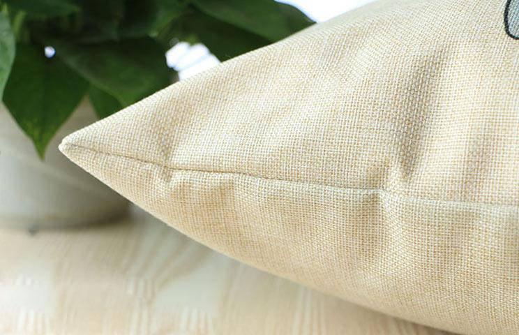 Housse de Coussin<br> Licorne Beige - Une Licorne