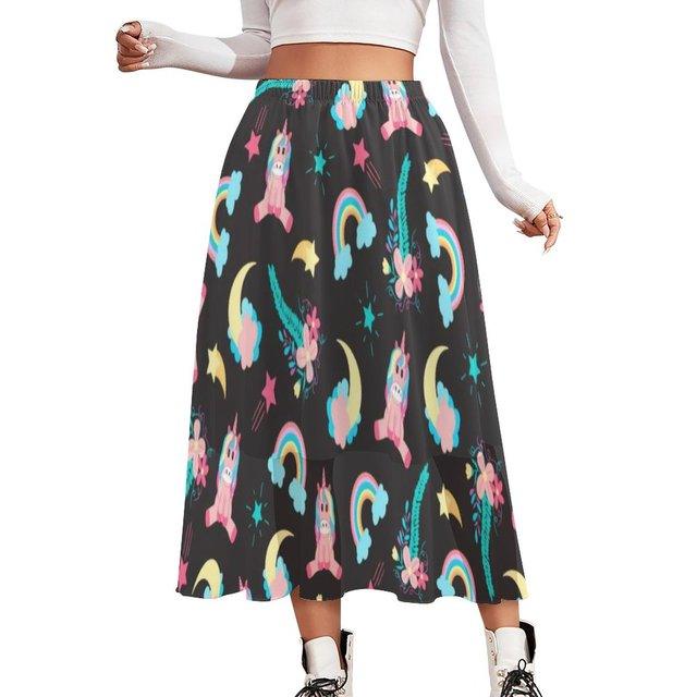 Jupe Longue Tendance Licorne - Licorne