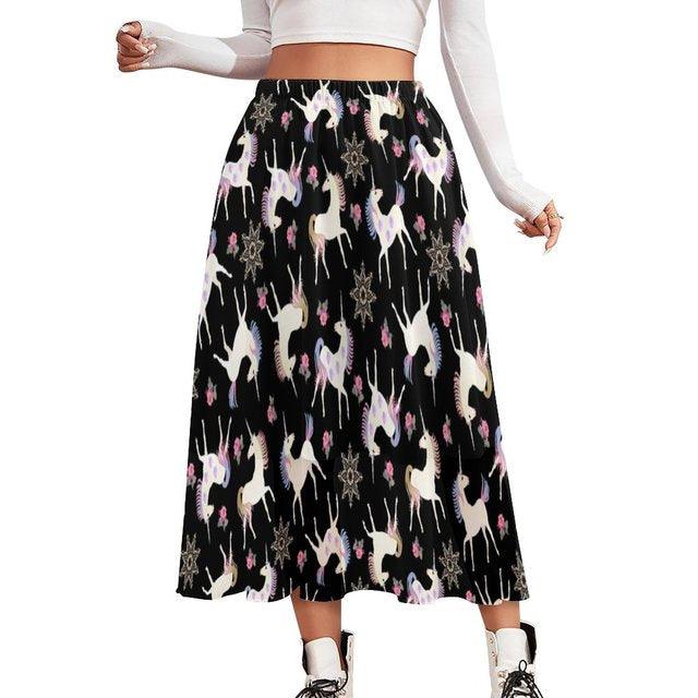 Jupe Longue Tendance Licorne - Licorne