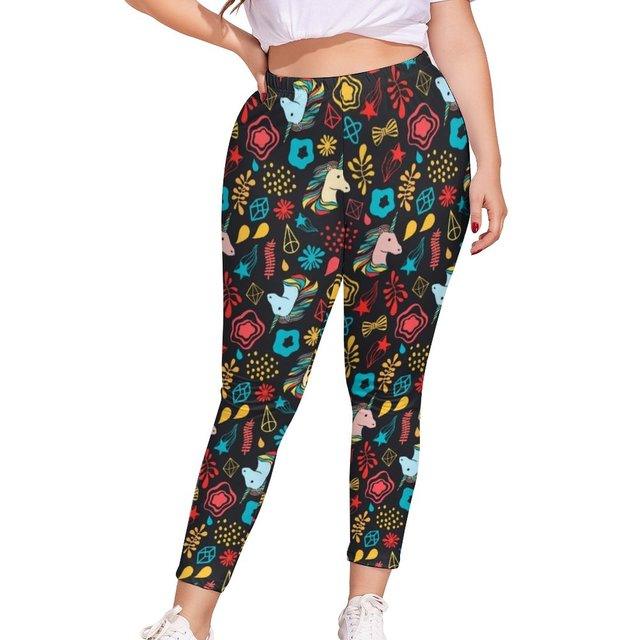 Legging Grande Taille Licorne Femme - Licorne