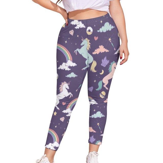 Legging Grande Taille Licorne Femme - Licorne