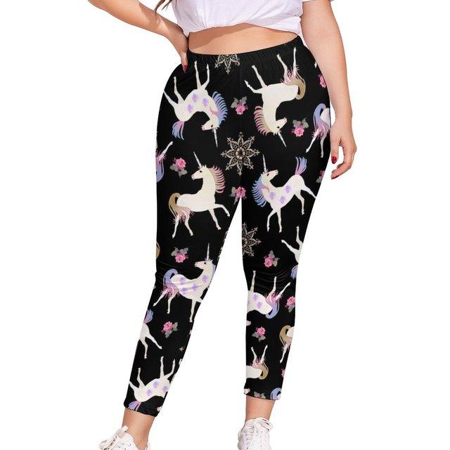 Legging Grande Taille Licorne Femme - Licorne