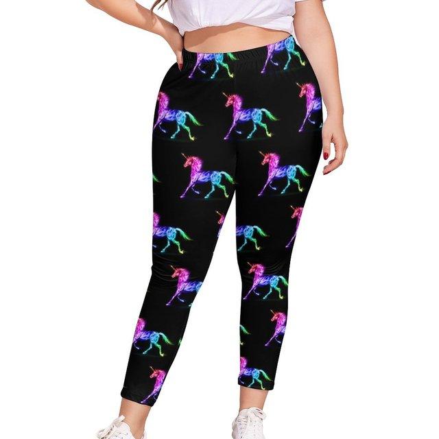 Legging Grande Taille Licorne Femme - Licorne