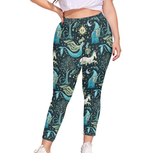 Legging Grande Taille Licorne Femme - Licorne