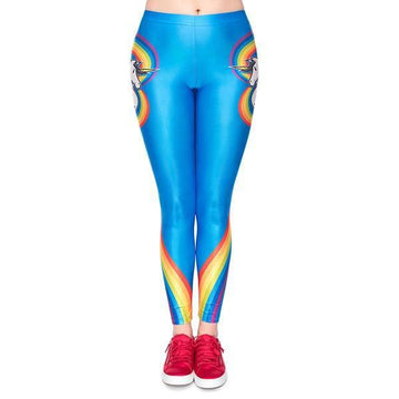 Legging Licorne Arc-en-ciel