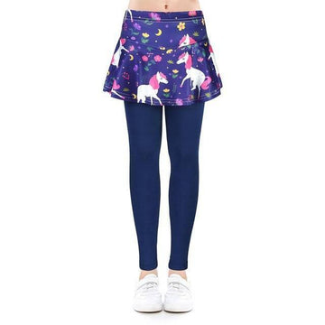 Legging Licorne Jupe Fille