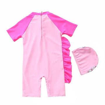 Maillot de bain combinaison licorne à franges