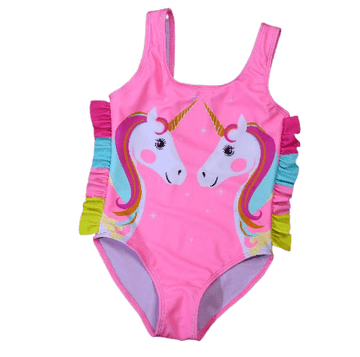 Maillot de bain licorne à franges