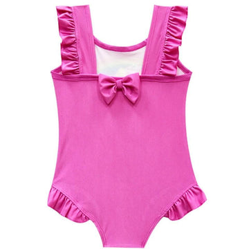 Maillot de bain licorne à volants une-pièce