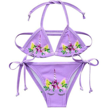 Maillot de bain licorne bikini fille