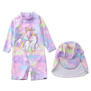 Maillot de bain licorne combinaison kawaii