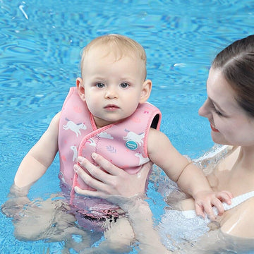 Maillot de bain licorne rose pour bébé