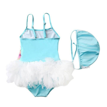 Maillot de bain licorne tutu