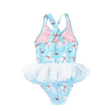 Maillot de bain tutu licorne