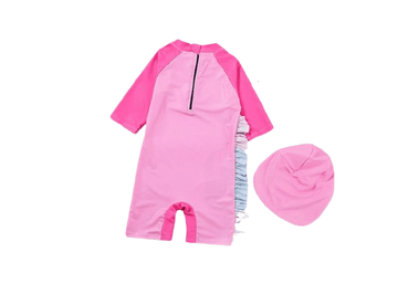 Maillot licorne combinaison rose