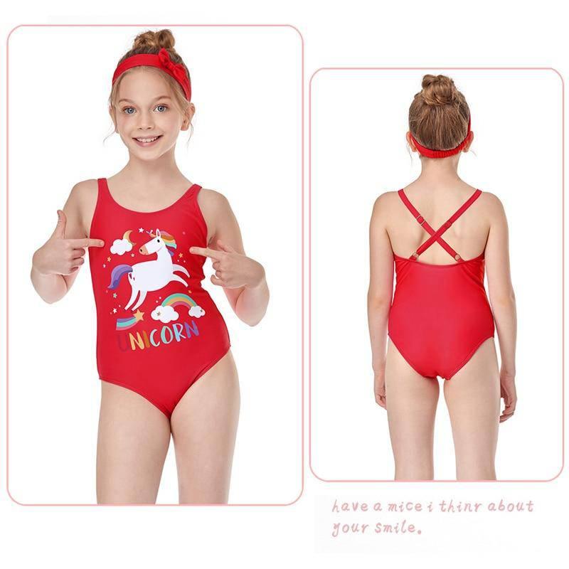 Maillot licorne une-pièce dos croisé - Une Licorne
