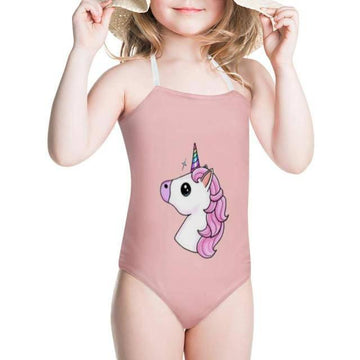 Maillot licorne une-pièce pour fillette
